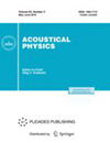ACOUSTICAL PHYSICSпԺׅ^